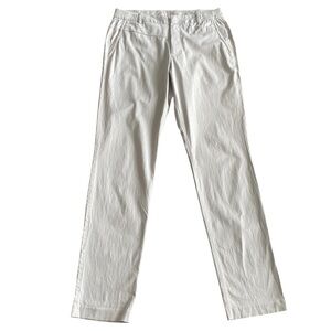 Kit and Ace Pants Mens 32x32 Beige Cotton Silk Blend Stretch Flat Front Preppy